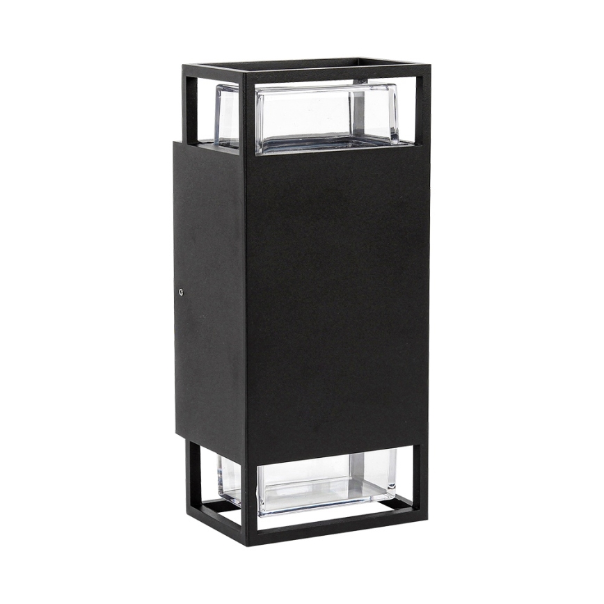 Prezent 28211A - Applique da esterno EVENTO 2xGU10/35W/230V IP54 nero