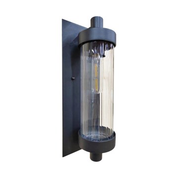 Prezent 28213A - Applique da esterno VERTICA 1xE27/35W/230V IP54 nero