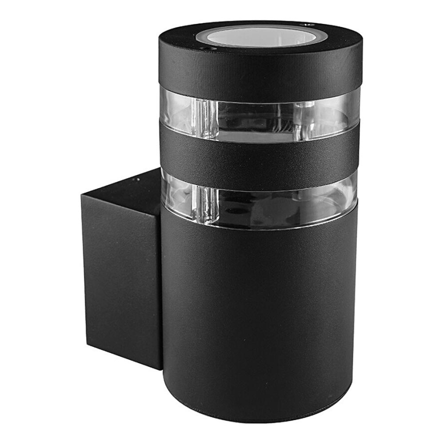 Prezent 31306 - Applique murale extérieure DAIMA 1xGU10/10W/230V IP44 noir