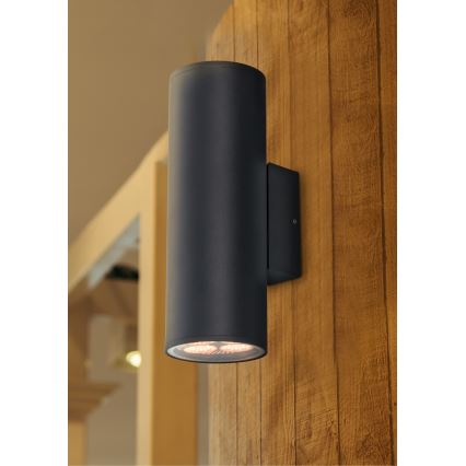 Prezent 39037 - Applique da esterno RETO XL 2xE27/60W/230V IP54