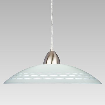 Prezent 45142 - Lampadario a sospensione con filo PLATE 1xE27/60W/230V