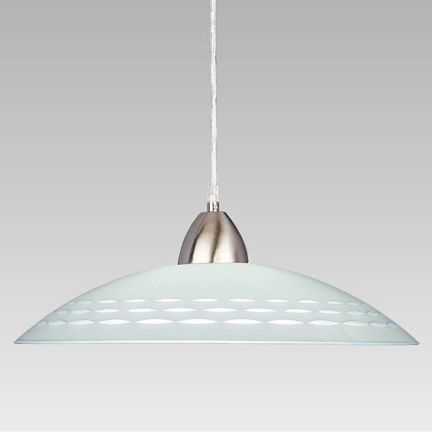 Prezent 45142 - Lampadario a sospensione con filo PLATE 1xE27/60W/230V