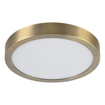 Prezent 49058 - Plafoniera LED LENYS LED/9W/230V 4000K diametro 12 cm ottone