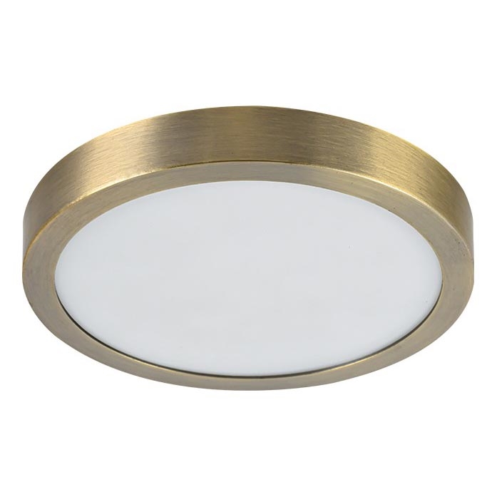 Prezent 49058 - Plafoniera LED LENYS LED/9W/230V 4000K diametro 12 cm ottone