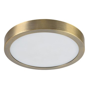 Prezent 49060 - Plafoniera LED LENYS LED/22W/230V 4000K diametro 22,5 cm ottone