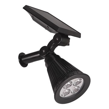Prezent 65286 - Lampada LED solare 2in1 LION LED/2W/3,7V IP44 2220 mAh