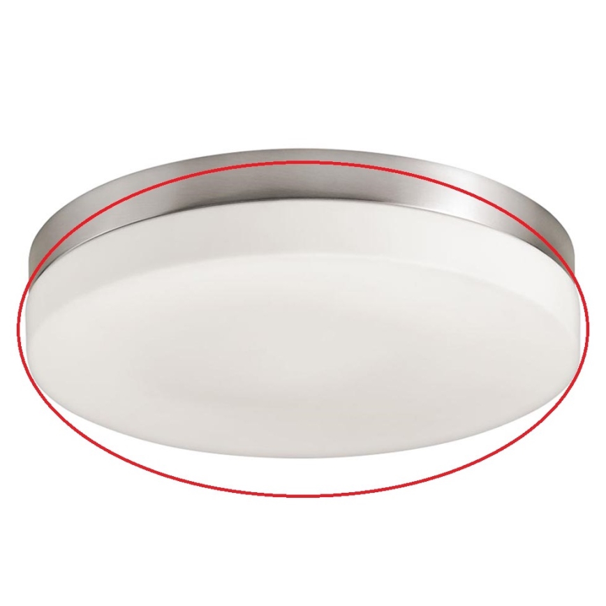 Prezent 67101 - Verre de rechange blanc pour plafonnier PILLS E27