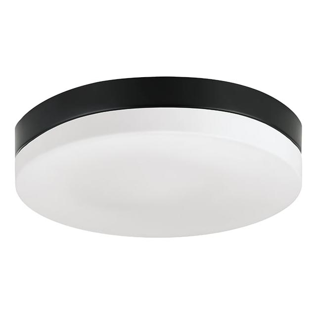 Prezent 67113 - Plafoniera da bagno PILLS 1xE27/60W/230V IP44 nero
