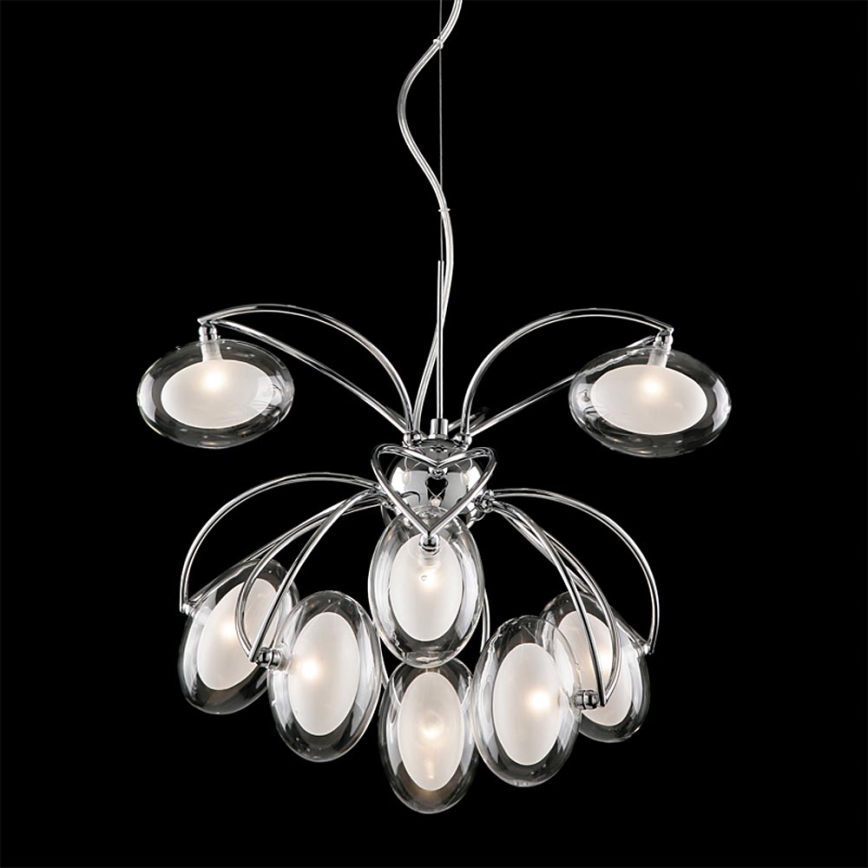 Prezent 69039 - PENELOPA Lampadario 9xG4/20W/230V