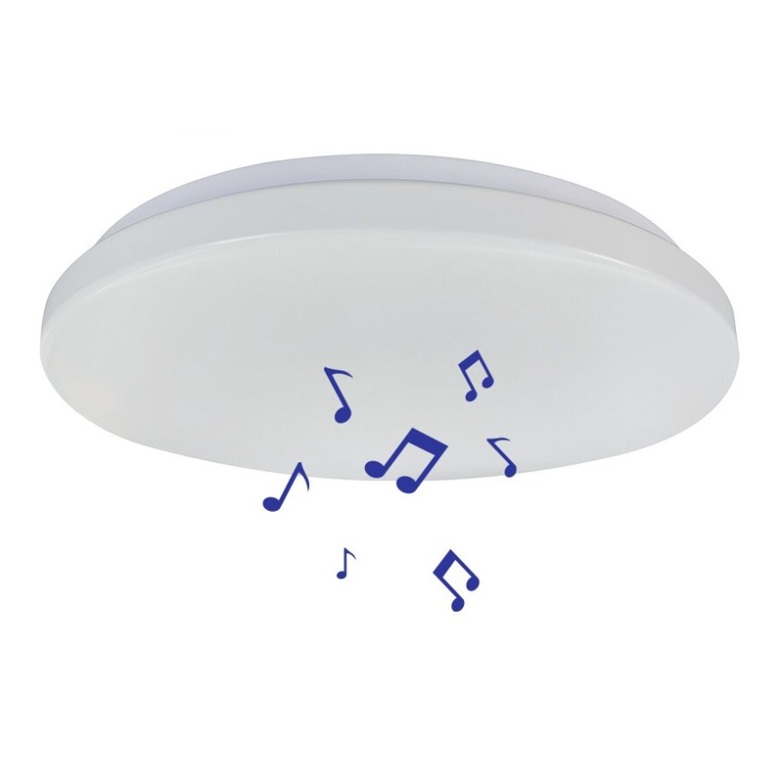 Prezent 70013 - Dimmbare LED-RGB-Deckenleuchte mit Lautsprecher BLISS LED/72W/230V 3000-6500K + Fernbedienung