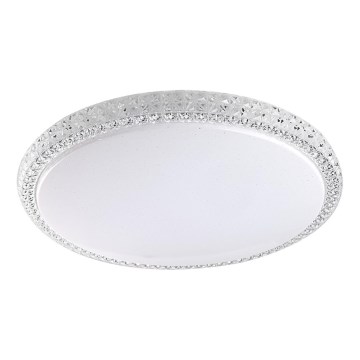 Prezent 71339 - Plafoniera da soffitto dimmerabile LED AMBIA LED/30W/230V 3000/4000/6500K diam. 39,5 cm trasparente