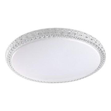 Prezent 71340 - Plafoniera dimmerabile AMBIA LED/40W/230V 3000/4000/6500K Ø 49,5 cm trasparente