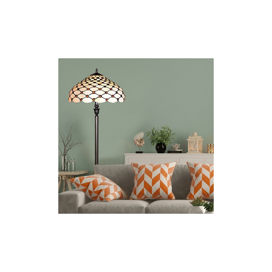 Prezent 76 - Stehleuchte TIFFANY 2xE27/60W