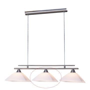 Prezent - Vetro di ricambio per lampadario OPAR E27