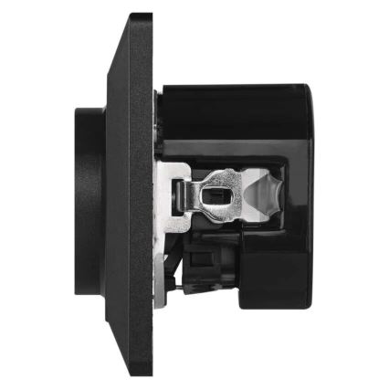 Prise domestique avec USB 250V/16A anthracite