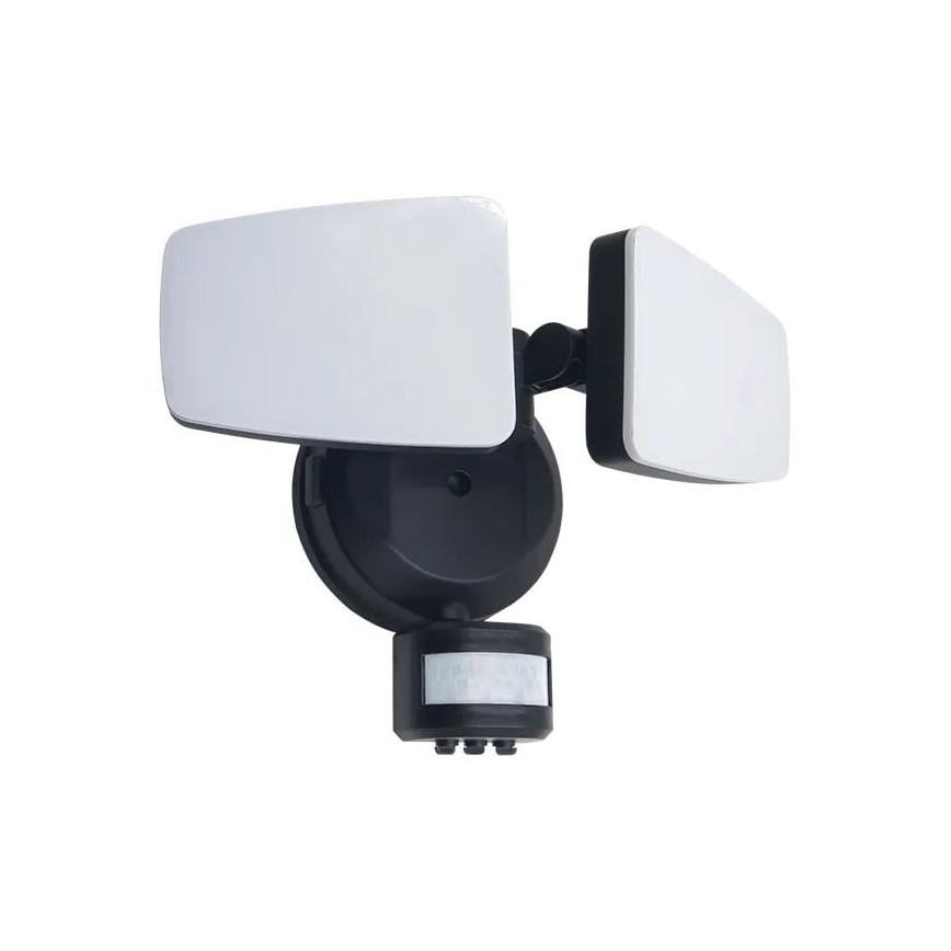 Proiettore da esterno a LED con sensore LED/24W/230V 3000/4000/6000K IP54 nero