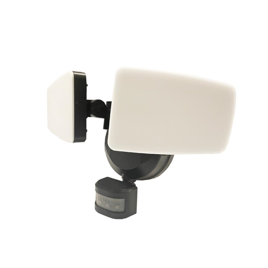 Proiettore da esterno a LED con sensore LED/24W/230V 3000/4000/6000K IP54 nero