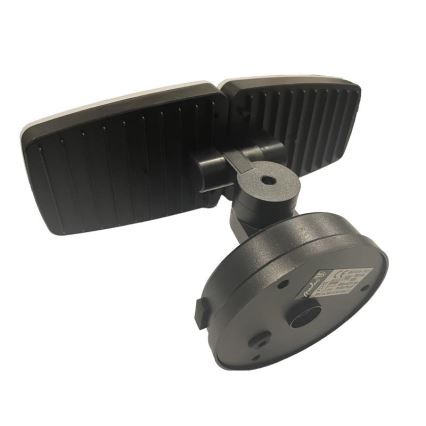 Proiettore da esterno a LED con sensore LED/24W/230V 3000/4000/6000K IP54 nero
