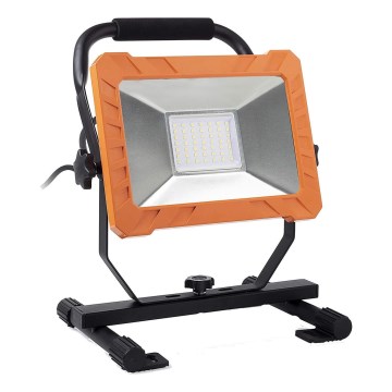 Proiettore LED/50W/230V 6500K IP65 arancione/nero