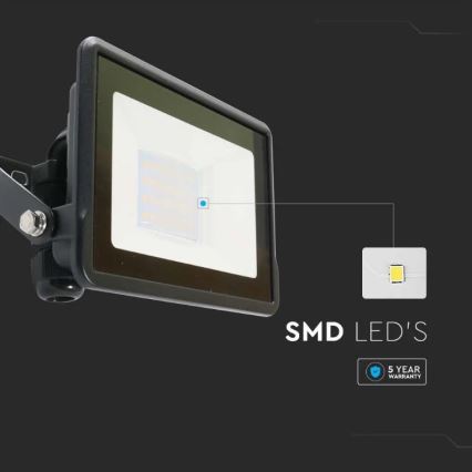 Proiettore LED con connessione diretta SAMSUNG CHIP LED/20W/230V IP65 6500K