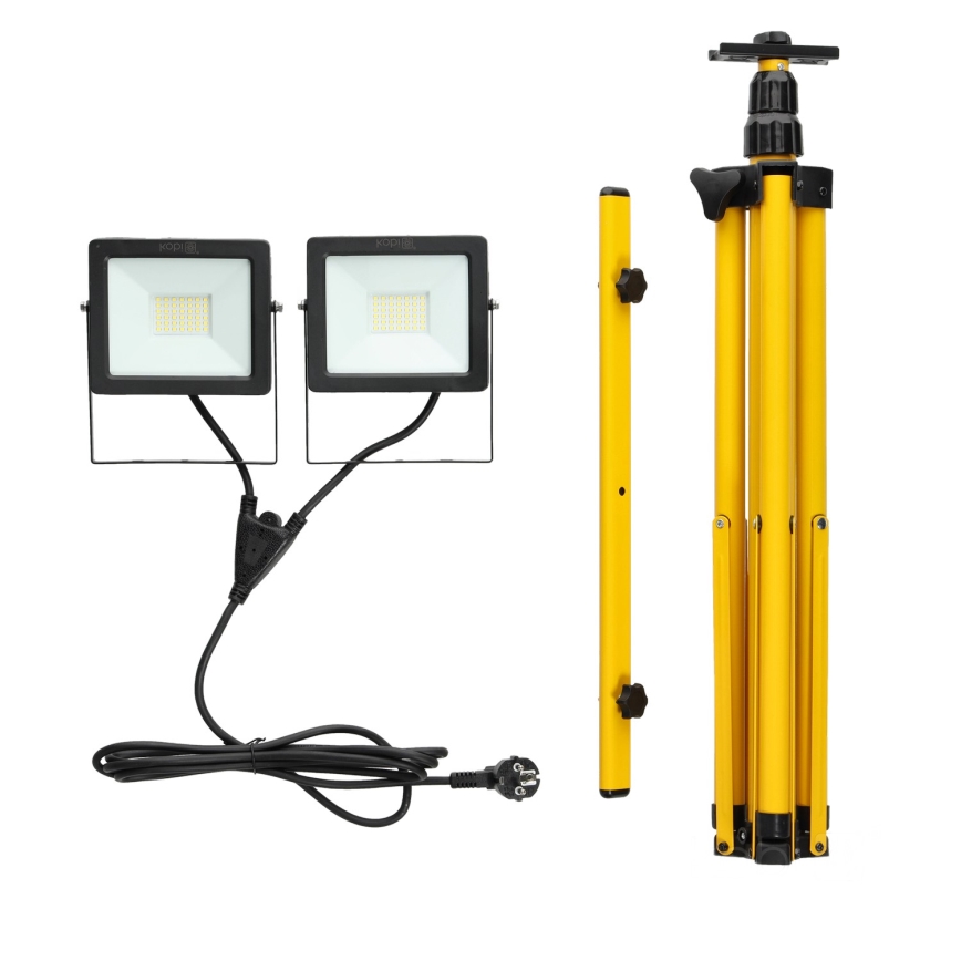 Proiettore LED con supporto 2xLED/30W/230V IP65