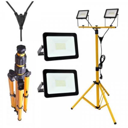 Proiettore LED con supporto 2xLED/30W/230V IP65