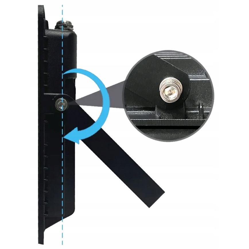 Proiettore LED da esterno 150W/230V 4500K IP65 nero