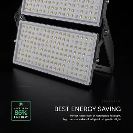 Proiettore LED LED/500W/230V 6500K IP65 grigio