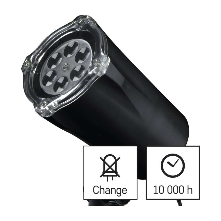 Proiettore LED Natale da esterno LED/3,6W/230V IP44 bianco