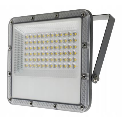 Proiettore LED per esterni, 50 W, 230 V, 4500 K, IP65, grigio