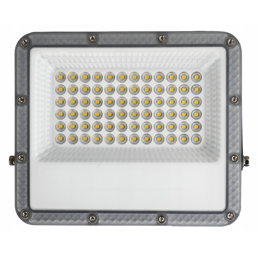 Proiettore LED per esterni, 50 W, 230 V, 4500 K, IP65, grigio