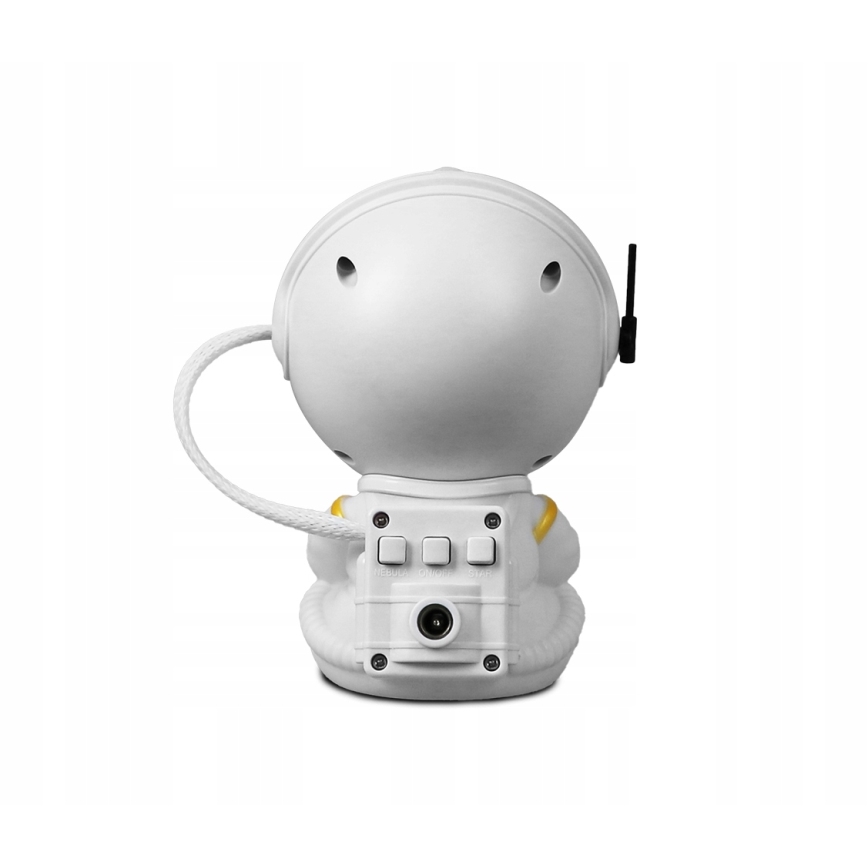 Proiettore LED RGB LED/5W/5V a forma di astronauta + telecomando