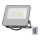 Proiettore LED RGBW dimmerabile LED/30W/230V IP65 grigio + Telecomando