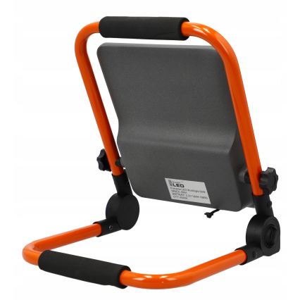 Proiettore LED ricaricabile con stativo LED/50W/3,2V 4500K 5000 mAh IP65 arancione