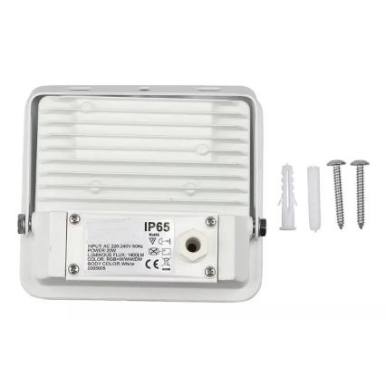 Proiettore LED Smart dimmerabile RGB LED/20W/230V IP65 bianco