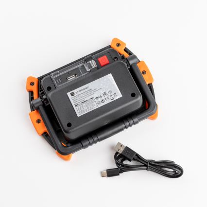 Proiettore ricaricabile dimmerabile LED/10W/5V USB 6500K IP44