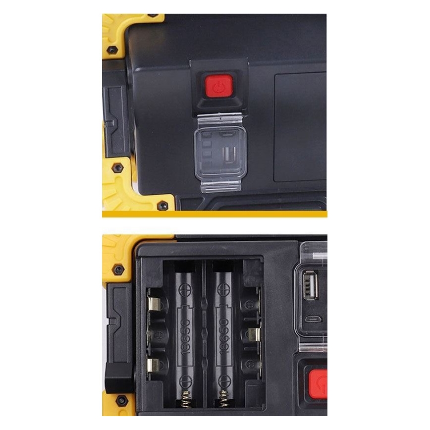 Proiettore ricaricabile LED/10W/4000 mAh