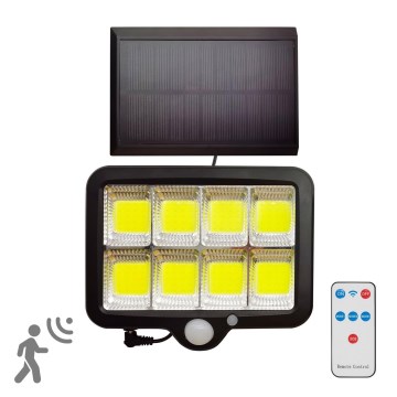 Proiettore solare a LED con sensore INTEGRA LED/3W/3,7V IP44 + telecomando