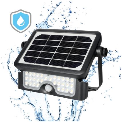 Proiettore solare a LED con sensore LED/5W/3,7V 4000K IP65
