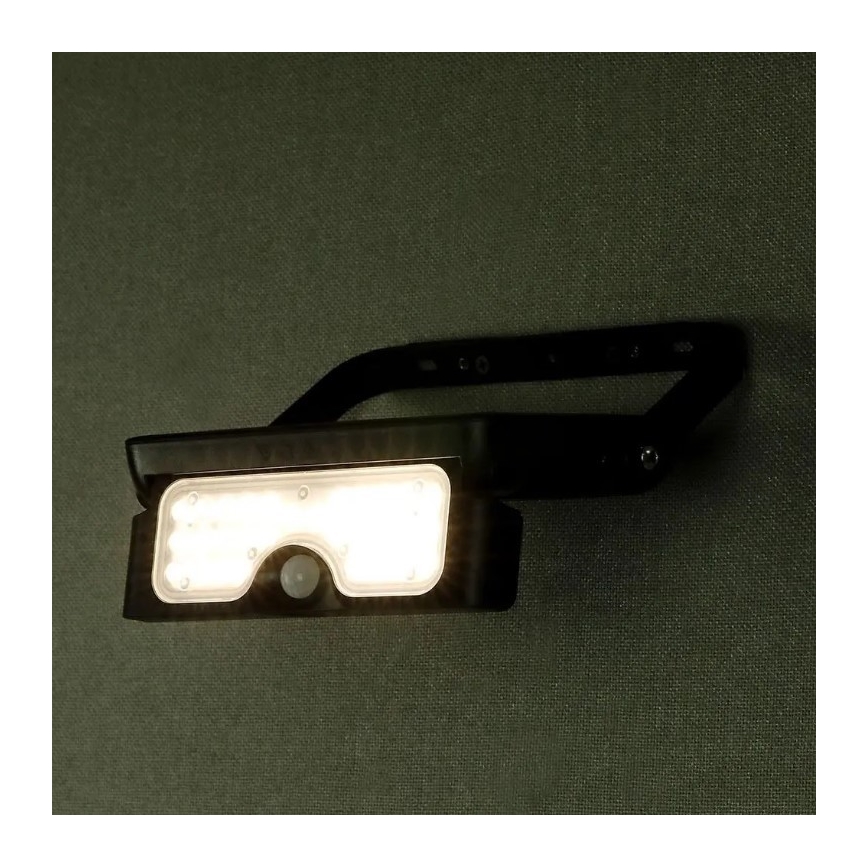 Proiettore solare a LED con sensore LED/5W/3,7V IP65 4000K