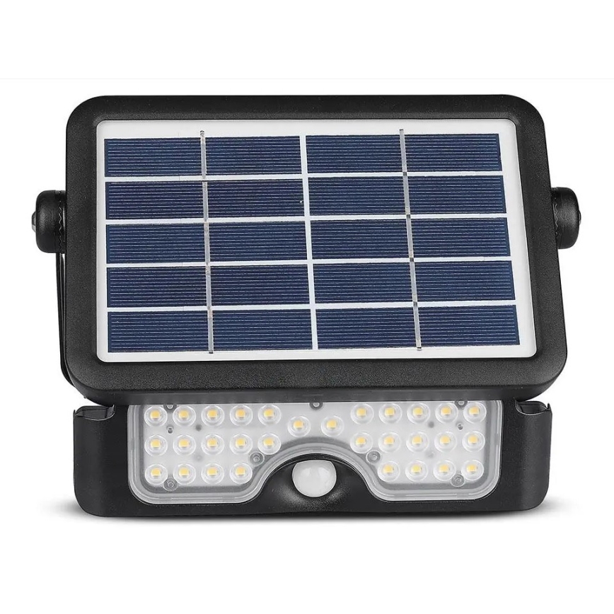 Proiettore solare a LED con sensore LED/5W/3,7V IP65 4000K