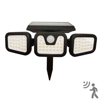 Proiettore solare a LED con sensore TRIO LED/0,6W/3,7V IP44