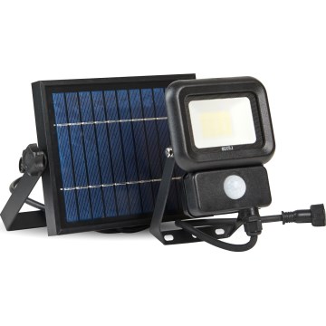 Proiettore solare da esterno a LED con sensore LED/10W/3,7V 6500K IP65
