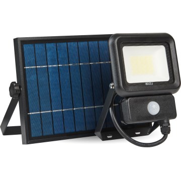 Proiettore solare da esterno a LED con sensore LED/20W/3,7V 6500K IP65