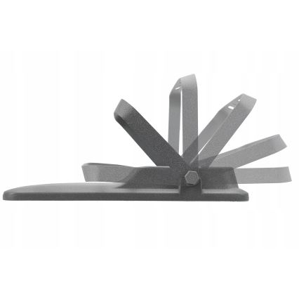 Proiettore LED solare dimmerabile 50W/3,2V 5000K 6000 mAh IP65 nero + telecomando