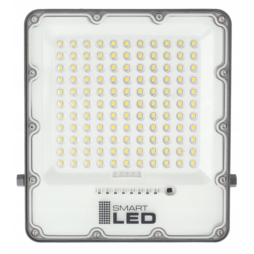 Faro solare LED dimmerabile LED/150W/3,2V 5000K 15000 mAh IP65 nero + telecomando