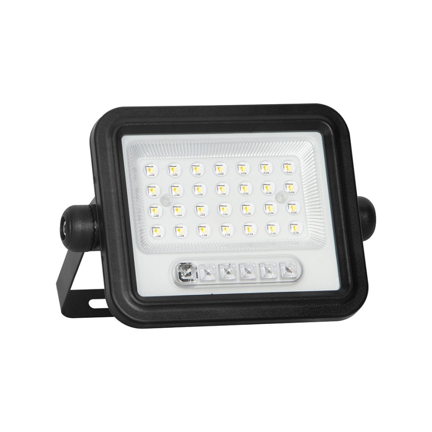 Proiettore solare LED dimmerabile LED/50W/3,2V 2000-8000K IP65 3800 mAh nero + telecomando