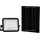 Proiettore solare LED dimmerabile LED/100W/3,2V 2000-8000K IP65 5000 mAh nero + telecomando