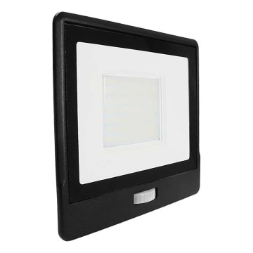 Projecteur avec détecteur LED/50W/230V 6500K IP65 noir
