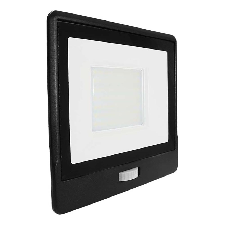 Projecteur avec détecteur LED/50W/230V 6500K IP65 noir